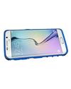 TBZ Hard Grip Rubberized Kickstand Back Cover Case For samsung Galaxy S7 edge -Blue