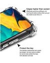 RRTBZ Back Cover Case for Samsung Galaxy A30 Soft Silicone TPU Flexible Back Cover for Samsung Galaxy A30 (Transparent)