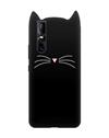 Case for Vivo V15 Pro Cat Cartoon Soft Rubber Silicone Back Case Cover for Vivo V15 Pro -Black