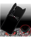 Case for Vivo V15 Pro Cat Cartoon Soft Rubber Silicone Back Case Cover for Vivo V15 Pro -Black