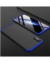 Case for Apple iPhone X Ultra-thin 3-In-1 Slim Fit Complete 3D 360 Degree Protection Hybrid Hard Bumper Back Case Cover for Apple iPhone X / XS -Blue