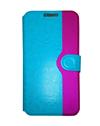 TBZ Premium Leather Flip Diary Cover Case for Samsung Galaxy A8 -Blue
