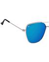 RRTBZ Blue Mercury Aviator Sunglasses