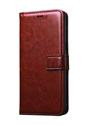 Cover for Xiaomi Redmi K20 Pro- Foldable Stand Diary Wallet Flip Cover Case for Xiaomi Redmi K20 Pro / Redmi K20 -Brown