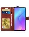 Cover for Xiaomi Redmi K20 Pro- Foldable Stand Diary Wallet Flip Cover Case for Xiaomi Redmi K20 Pro / Redmi K20 -Brown