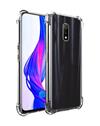 Case for Realme X Transparent Bumper Corner Soft Silicone TPU Flexible Back Cover for Realme X