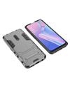 RRTBZ Heavy Duty Shockproof Dual Protection Layer Kickstand Back Cover Case  for Realme X -Grey