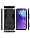 RRTBZ Tough Heavy Duty Shockproof Armor Defender Dual Protection Layer Hybrid Kickstand Back Case Cover for Xiaomi Redmi Note 7 / Xiaomi Redmi Note 7 Pro -Black