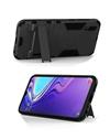 RRTBZ Tough Heavy Duty Shockproof Armor Defender Dual Protection Layer Hybrid Kickstand Back Case Cover for Xiaomi Redmi Note 7 / Xiaomi Redmi Note 7 Pro -Black