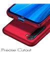 RRTBZ 4 Cut Protection Hard Back Case Cover for Xiaomi Redmi Note 8 -Red