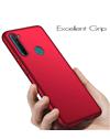 RRTBZ 4 Cut Protection Hard Back Case Cover for Xiaomi Redmi Note 8 -Red