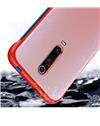 RRTBZ Frameless Ultra Thin Bumper Transparent Case Cover for OnePlus 7T / 1+7T -Red