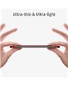 RRTBZ Frameless Ultra Thin Bumper Transparent Case Cover for OnePlus 7T / 1+7T -Red