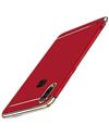 Case for Vivo Y17 | Vivo Y15 Y12 Ultra-thin 3in1 Electroplate Metal Texture Hard Back Case Cover for Vivo Y17 / Vivo Y15 / Vivo Y12 -Red