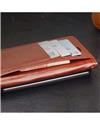 Flip Case for Redmi K30 / Poco X2 Leather Foldable Stand Diary Wallet Flip Cover Case for Redmi K30 / Poco X2 -Brown