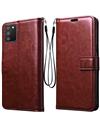 Wallet Flip Cover Case for Samsung Galaxy M02s / A02s -Brown