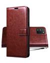 Wallet Flip Cover Case for Samsung Galaxy M02s / A02s -Brown