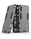 Kickstand Back Cover Case for Vivo S1 / Vivo Z1x -Grey