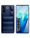 RTBZ CASE  iQOO Z7 Pro 5G / Vivo T2 Pro 5G Soft Silicon Puff Case Back Case Cover Compatible for iQOO Z7 Pro 5G / Vivo T2 Pro 5G -Blue