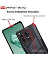 RRTBZ OnePlus 12R Cover Camera Protection Clear Back Bumper Eagle Back Case Cover PC+TPU Compatible for OnePlus 12R 5G / 1+12R