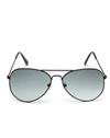 TBZ Gray Gradient Aviator Sunglasses