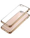 TBZ Ultra Slim Luxury Electroplating Soft Clear Transparent Back Cover for Apple iPhone 6 / 6S