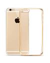 TBZ Ultra Slim Luxury Electroplating Soft Clear Transparent Back Cover for Apple iPhone 6 / 6S