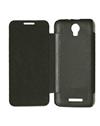 TBZ Flip Cover Case for Micromax Canvas Juice 2 AQ5001 - Black