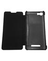 TBZ Flip Cover Case for Micromax Canvas Spark 2 Plus Q350 -Black