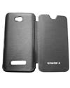 TBZ Flip Cover Case for Micromax Canvas Spark 3 Q385 -Black