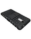 TBZ Hard Grip Rubberized Kickstand Back Cover Case for Xiaomi Redmi Note 3 -Black