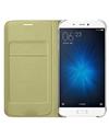 TBZ PU Leather Flip Cover Case for Xiaomi Mi 5 -Golden