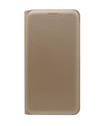 TBZ PU Leather Flip Cover Case for Oppo Joy 3 -Golden