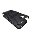 TBZ Hard Grip Rubberized Kickstand Back Cover Case for Asus Zenfone Max ZC550KL -Black