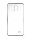 TBZ Transparent Silicon Soft TPU Slim Back Case Cover for Lyf Water 10 