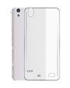 TBZ Transparent Silicon Soft TPU Slim Back Case Cover for Lyf Water 4