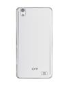 TBZ Transparent Silicon Soft TPU Slim Back Case Cover for Lyf Water 4