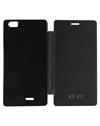 TBZ Flip Cover Case for Lava Iris X5 4G -Black