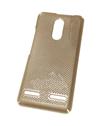 TBZ Hard Grip Back Cover Case for Lenovo K6 Power  -Golden