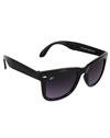 TBZ Black Folding Wayfarer Sunglass