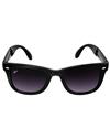 TBZ Black Folding Wayfarer Sunglass