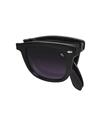 TBZ Black Folding Wayfarer Sunglass