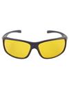TBZ Yellow Night Drive Rectangle Sunglasses