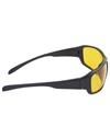 TBZ Yellow Night Drive Rectangle Sunglasses