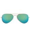 TBZ Blue Mercury Aviator Sunglasses