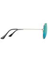 TBZ Blue Mercury Aviator Sunglasses