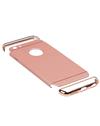TBZ Ultra-thin 3 in 1 Anti-Scratch Anti-fingerprint Shockproof Resist Cracking Electroplate Metal Texture Armor PC Hard Back Case Cover for Samsung Galaxy J7 Prime -Rose Gold