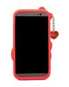TBZ Samsung Galaxy Grand 2 Cute Hello Kitty Soft Rubber Silicone Back Case Cover -red