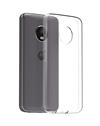 TBZ Transparent Silicon Soft TPU Slim Back Case Cover for Motorola Moto G5 Plus