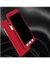 TBZ 360 Degree Protection Front & Back Case Cover for Vivo Y66 -Red